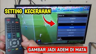 Download lagu 🔴Cara mudah setting kecerahan / ketajaman warna Tv Digital  Sharp mp3