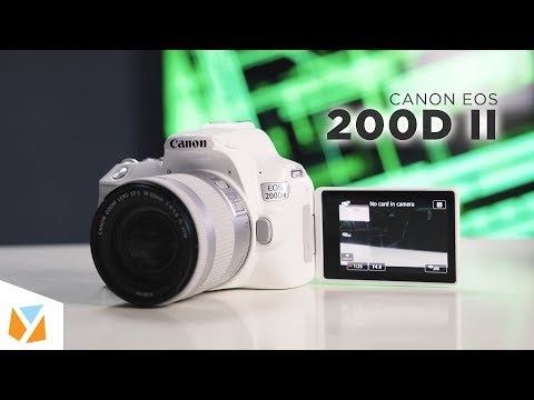Canon EOS 200D II Unboxing, First Look, 4K Test