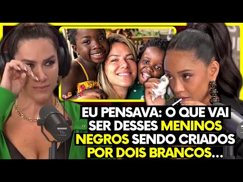 GIO EWBANK SE EMOCIONA AO FALAR DOS FILHOS - TAÍS ARAÚJO | PodcatsDelas Cortes