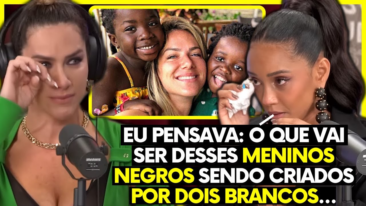 GIO EWBANK SE EMOCIONA AO FALAR DOS FILHOS - TAÍS ARAÚJO | PodcatsDelas Cortes