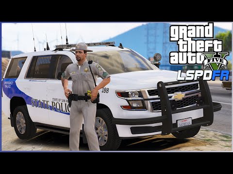 State Police dealing with Motor Vehicle accidents | GTA 5 LSPDFR