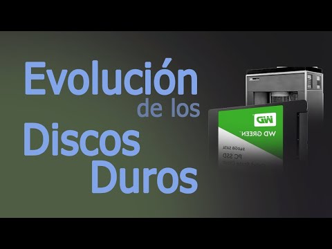Evolución de los discos duros