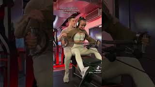 gymcrush being all touchy ❤️‍🔥 #gymcouple #gym #couple #fitness #fitnesscouple #shorts #viral