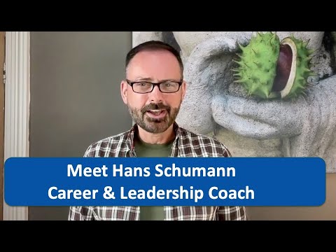 Meet Career Coach Hans Schumann