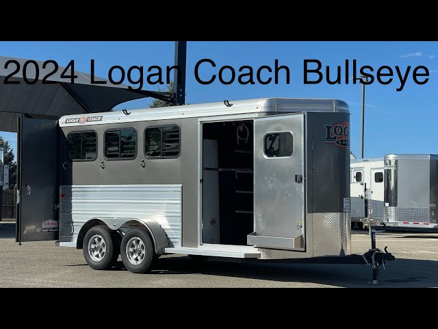 Preview image of 2024 Logan Coach Bullseye 3 Horse Bumper Pull youtube video