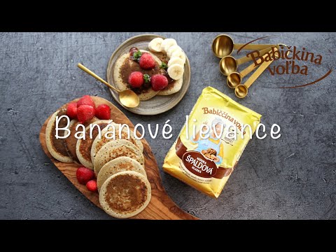 Babičkina voľba - Banánové lievance