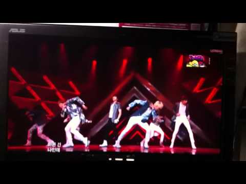 20120428[FANCAM] u-kiss doradora in music core#2