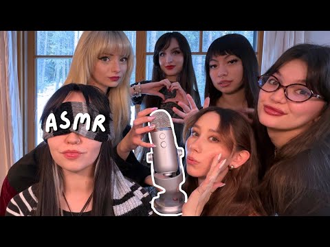 BLINDFOLDING YOUR FAVORITE ASMRTISTS (Guess the Trigger, Sensory Deprivation, ASMRetreat) 