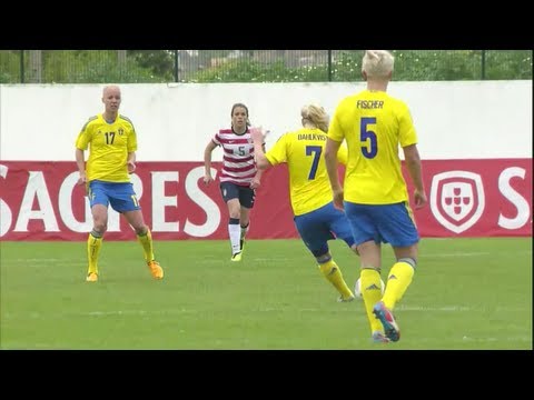 WNT vs. Sweden: Lisa Dahlkvist Goal - March, 11 2013