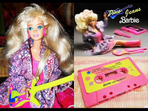 Barbie and the Beat - The Beat, Shine and Jammin'. (Disco Jeans Barbie cassette 1990.)