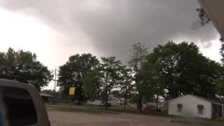 preview picture of video 'Storm Rotation Over My House 5/10/13 Murfreesboro, Arkansas'