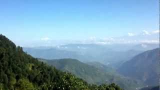 preview picture of video 'Himalayas From Nainital Snow View Point'