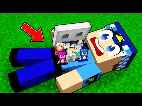 KEREM KOMİSER'İN MİDESİNE GİRDİK! 😱 -Minecraft