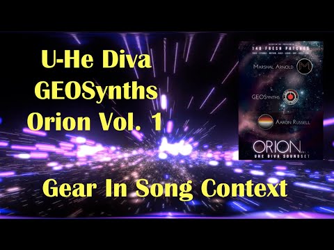 U-He Diva featuring Orion Vol.1 Soundset by GEOSynths-Marshal Arnold-Aaron Russell