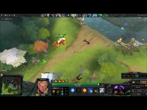 Dota 2 use Hand of midas