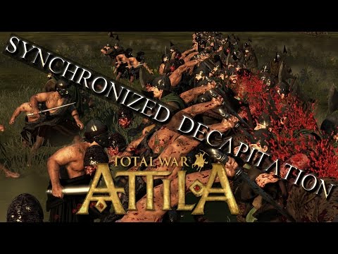 Synchronized Stabbing Decapitation DLC - Total War Attila