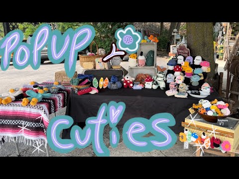 PopUp Market Vlog* TWO MARKETS in ONE WEEKEND*Fred, Rain, and Chill