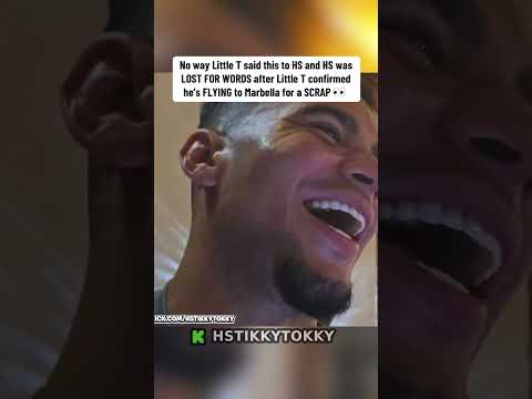 No way Little T said this to HS and HS was lost for words #hstikkytokky #littlet #edmatthews