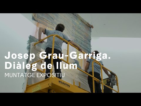 El diàleg entre l'obra i l'arquitectura | Josep Grau-Garriga | Muntatge expositiu