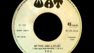 YOU (Ex- We All Together) - So You Are a Star (1978)