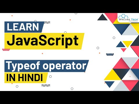 JavaScript Operators What is typeof Operator in JavaScript Javascript Tutorials