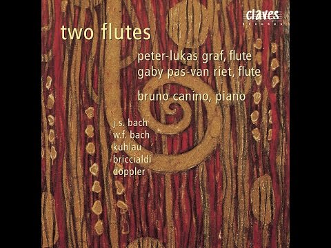 Peter-Lukas Graf - Giulio Briccialdi: Duo Concertant for Two Flutes in F Major, Op. 100, No. 2