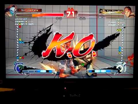SSF4 AE v2012 Ranked - umataro42 (Vega) vs ZlRaikou (Ryu)