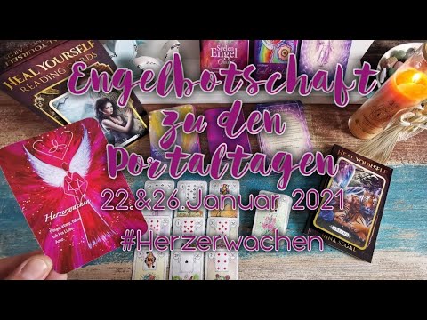#Engelbotschaft zu den #Portaltagen am 22. & 26. Januar 2021 #Herzerwachen ♥️