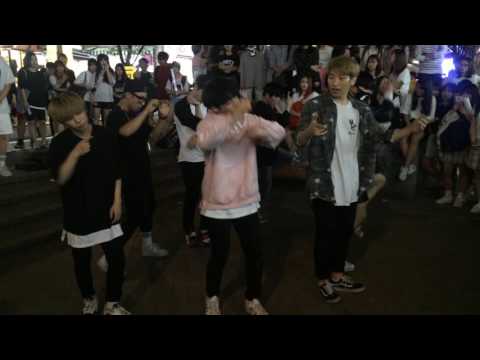 160601 디오비 홍대 공연-FIRE (불타오르네)