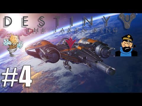 Destiny The Taken King Gameplay Co-Op #4 - The Cosmodrome
