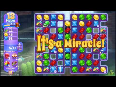 Willy Wonkas Sweet Adventure Level 192 - NO BOOSTERS 🍫 | SKILLGAMING ✔️