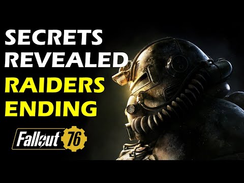 Secrets Revealed: Raiders Ending | Main Mission |  Fallout 76 Wastelanders