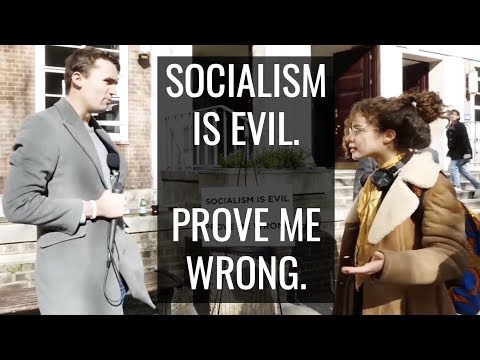 Charlie Kirk on UK campus SOAS - "Socialism is evil. Prove me wrong."