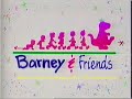 Barney I Love You Surprises For 1992 Anniversary