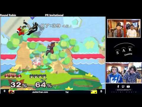 AZ PR RR Invitational Pools - Jackietran.com (Captain Falcon) vs Tai (Marth)