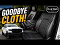 Kustom Interior Leather Seat Covers For The 2019 Ram 1500 Full Install Honest Review