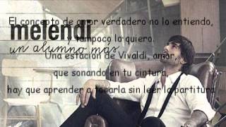 El amor es un arte - Melendi