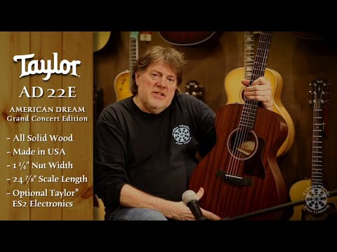 Taylor AD22E Guitar Spotlight