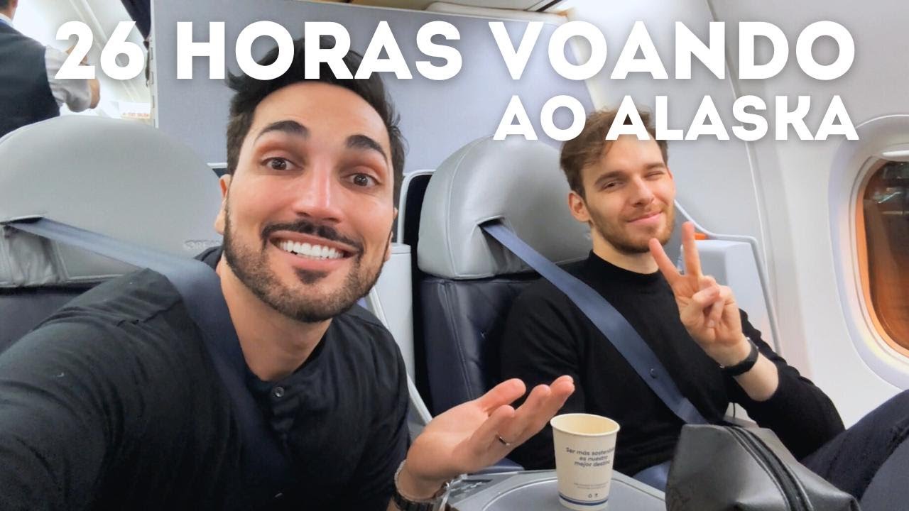 Como é voar do BRASIL ao ALASKA com MILHAS? - Estevam Pelo Mundo