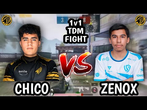 CHICO vs ZENOX • 1v1 TDM FIGHT • PUBG MOBILE • COMPETITIVE