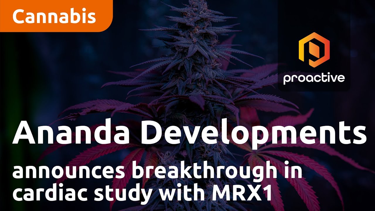Ananda Developments announces breakthrough in cardiac study with MRX1