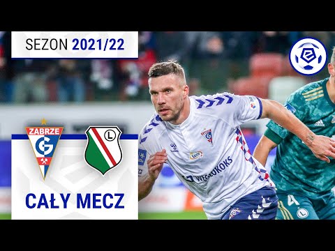 (1/2) Górnik Zabrze - Legia Warszawa | CAŁY MECZ | Ekstraklasa 2021/22 | 15. Kolejka