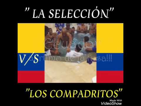 LA TUSA BAILA LA SELECCIÓN ECUATORIANA VAS LOS COMPADRITOS