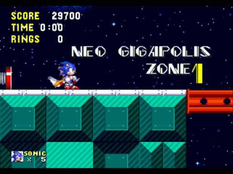 Sonic 2 Advanced Edit Music - Neo Gigapolis Zone