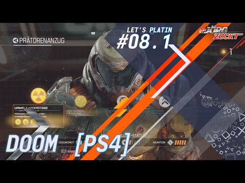 Let‘s Platin - DOOM [PS4] - Folge 08.1 - Schienbeinbruch inklusive [HD] [Deutsch]