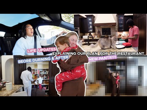 more stressful life updates.. our new plans + pantry remodel, before during & after!