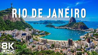 Rio de Janeiro 8K UHD 🇧🇷 | Christ the Redeemer, Copacabana, Ipanema & Brazil's Most Beautiful City 🌴