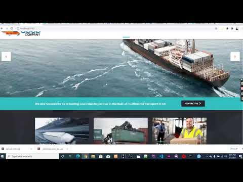 Shipping Courier Website With Map Tracker || Laravel 8