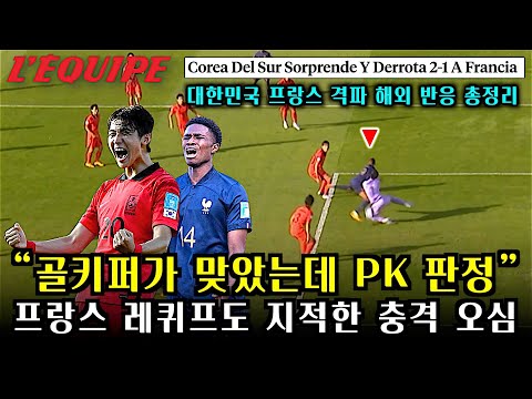 프랑스 언론도 인정한 PK 오심, 한국 승리 해외 반응 총정리 (U20 월드컵)