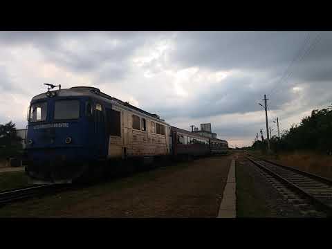 Trenul IR 1758 BOTOŞANI - SUCEAVA NORD se opreşte la gara BOTOŞANI